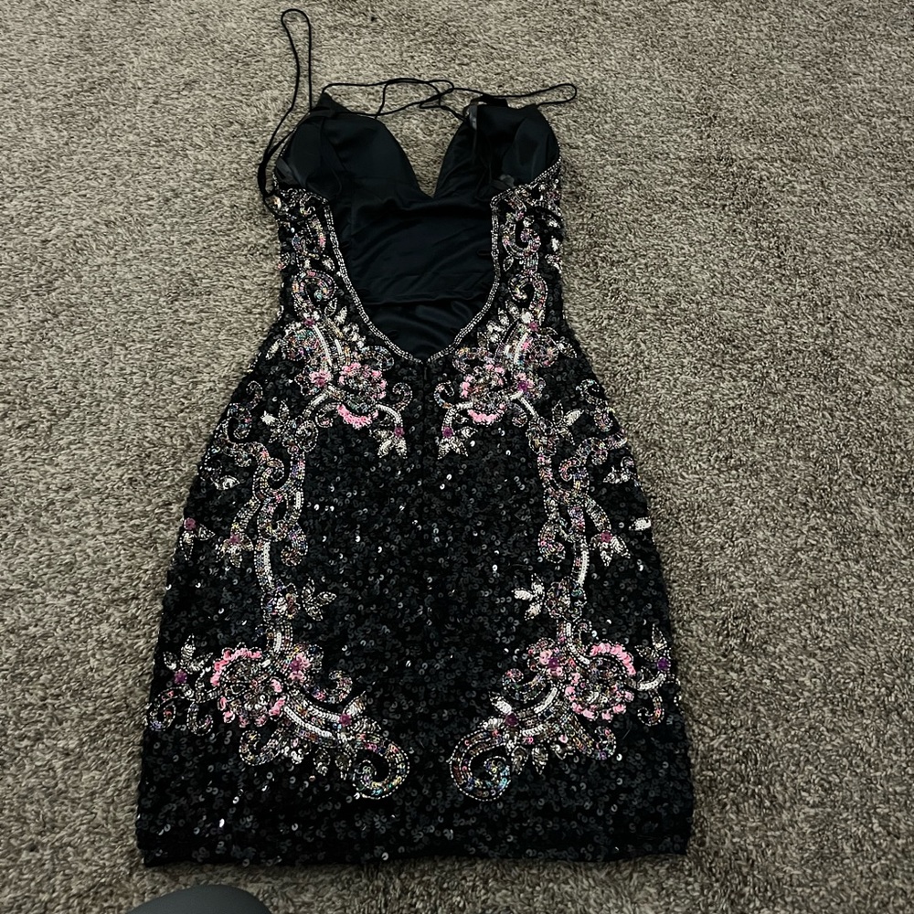primevara small dress one of a kind hand beaded - Picture 3 of 4